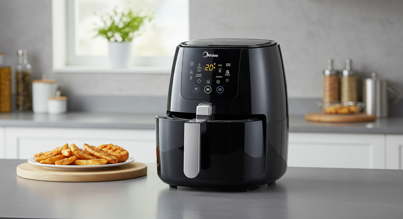 Midea Air Fryer – Dual basket air fryer oven for healthier and faster cooking.
