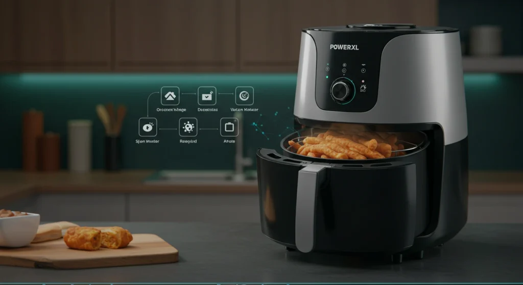 PowerXL Air Fryer – High-performance air fryer with rapid air technology for healthier, oil-free cooking.