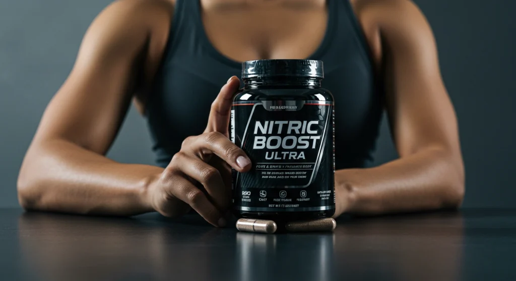 Nitric Boost Ultra nitric oxide booster supplement for improved energy and stamina